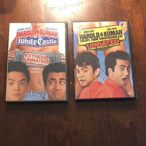 Harold & Kumar DVD 2-Pack White Castle & Escape From Guantanamo Bay (Unrated)